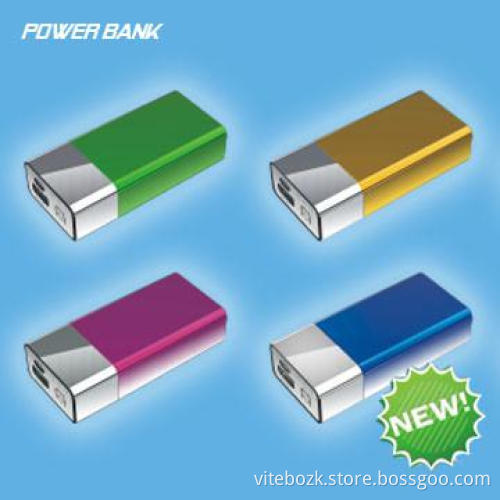 2013 vitebo hot selling 4000 mAh power bank with colourfull case